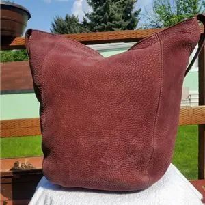 Coach | Bags | Vintagecoach Nubuck Burgundy Bag Sonomaline 4943 